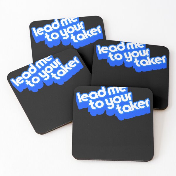 Item preview, Lead Me To Your Taker Sci Fi Joke Catchphrase designed and sold by khandiaric.