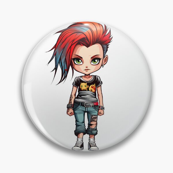 Artikelvorschau, punky girl entworfen und verkauft von ebialonestar.