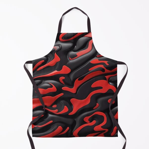 Item preview, Abstract Red And Black Camouflage Pattern designed and sold by TheArtOfPat.