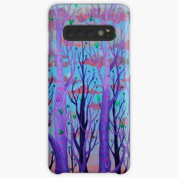 Purp-ple Trees Samsung Galaxy Snap Case