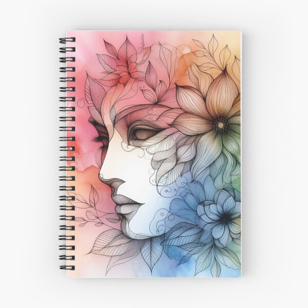 Item preview, Blossom Muse (No.2) designed and sold by LyssasMindArt.