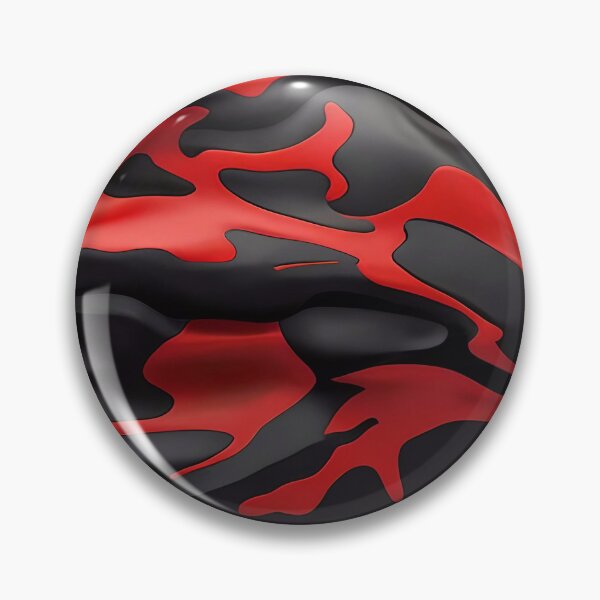 Item preview, Abstract Red And Black Camouflage Pattern designed and sold by TheArtOfPat.