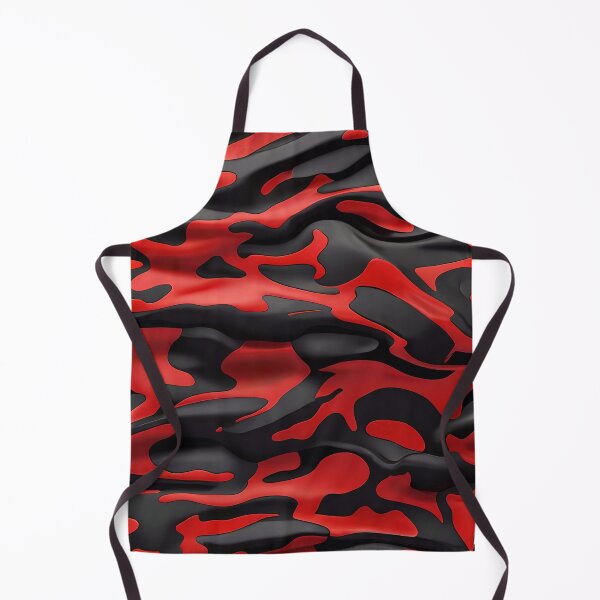 Item preview, Abstract Red And Black Camouflage Pattern designed and sold by TheArtOfPat.