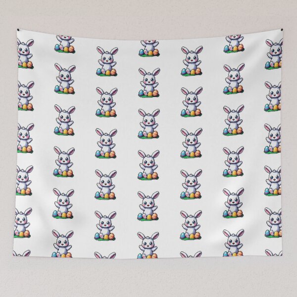 Item preview, Easter Day cute pixel art sticker designed and sold by Phachara1.