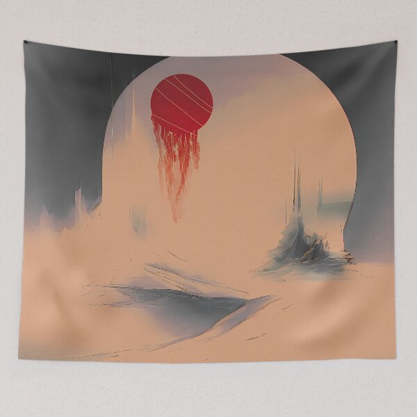Item preview, Circle With Red designed and sold by corexxo.