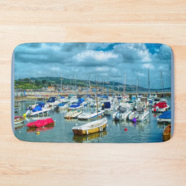 Item preview, Lyme Regis Harbour  designed and sold by Alisonchambers2.
