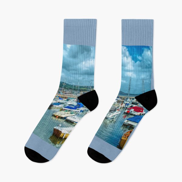 Item preview, Lyme Regis Harbour  designed and sold by Alisonchambers2.