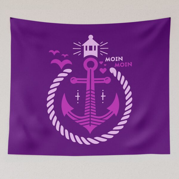 Aperçu de l'œuvre Moin Moin ancre + phare avec coeur créée et vendue par netrok.