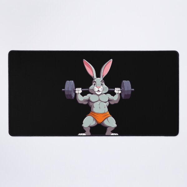 Item preview, Easter Bunny Funny Bodybuilder & Animal Workout designed and sold by LuminOrb.