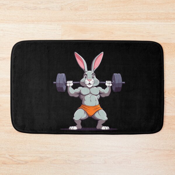 Item preview, Easter Bunny Funny Bodybuilder & Animal Workout designed and sold by LuminOrb.