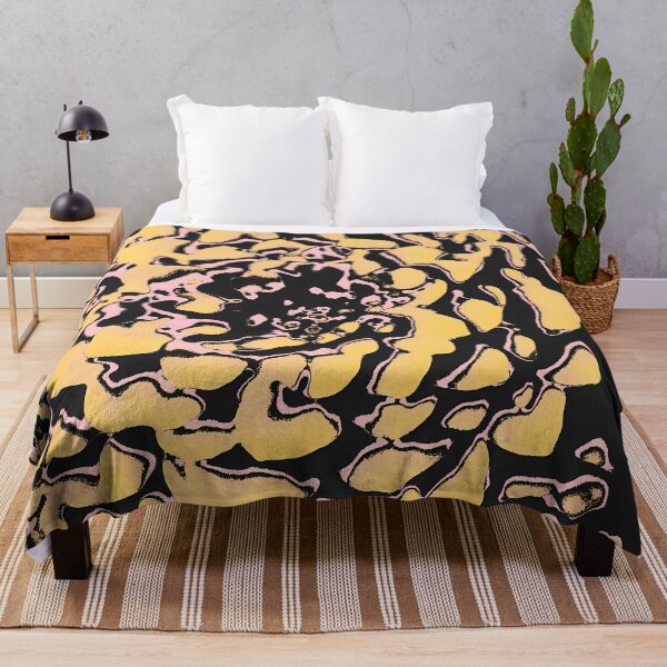 Item preview, Yellow&Black Flower designed and sold by corexxo.