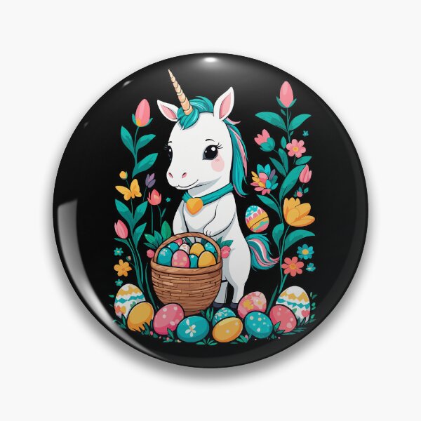 Item preview, Funny unicorn Easter bunny. Cute Easter unicorn designed and sold by LuminOrb.