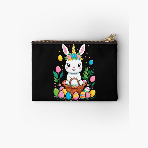 Item preview, Funny unicorn Easter bunny. Cute Easter unicorn designed and sold by LuminOrb.