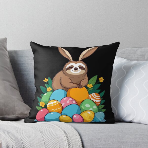 Item preview, Funny sloth Easter bunny Iconic Easter designed and sold by LuminOrb.