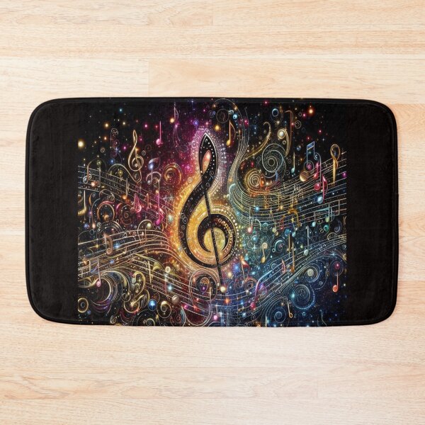 Item preview, Music Everywhere In Treble Elegance designed and sold by BrightrDayMusicArt.
