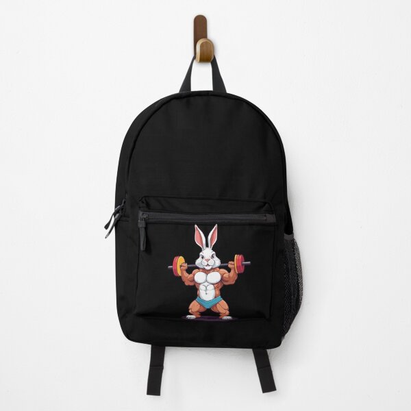 Item preview, Easter Bunny Funny Bodybuilder Animal Workout designed and sold by LuminOrb.