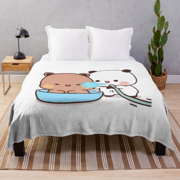 Item preview, Cute funny humor holiday birthday gift lovely cats friend girlfriend Panda Bear Brownie Sugar BuBu DuDu Mochi Milk peach Valentine xmas goma Couple v3 designed and sold by OceanLiveArts.
