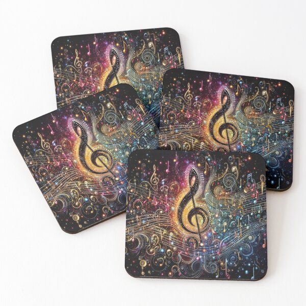Item preview, Music Everywhere In Treble Elegance designed and sold by BrightrDayMusicArt.