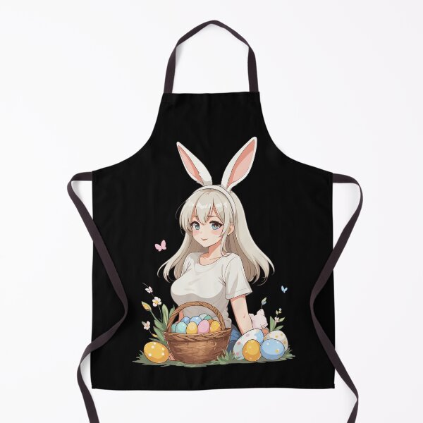 Item preview, Anime Easter Kawaii Easter Bunny Manga Girl Otaku designed and sold by LuminOrb.