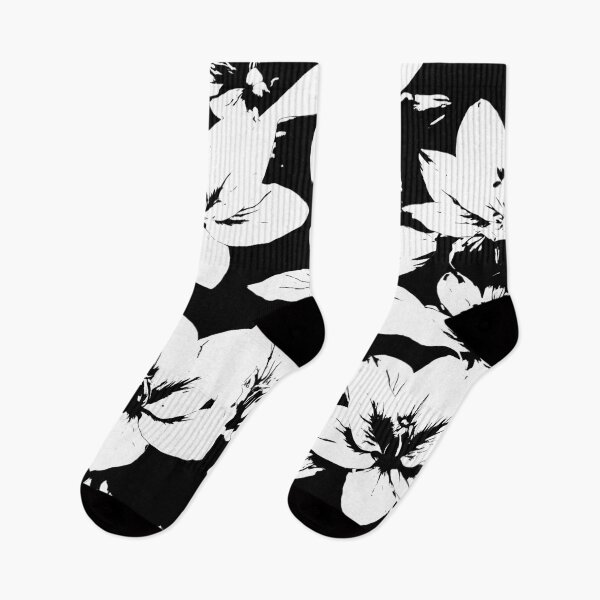 Item preview, Black and White Flowers designed and sold by corexxo.