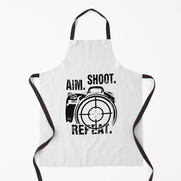 Item preview, Aim Shoot Repeat; Photographer; designed and sold by StickerApe.