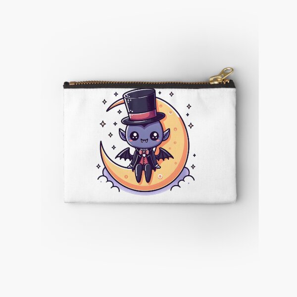 Item preview, Kawaii Whimsical Vampire With Top Hat designed and sold by CanvasCutie.