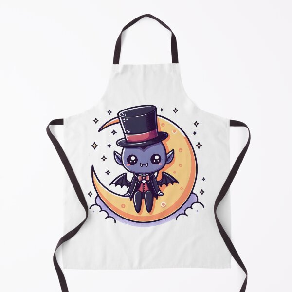 Item preview, Kawaii Whimsical Vampire With Top Hat designed and sold by CanvasCutie.