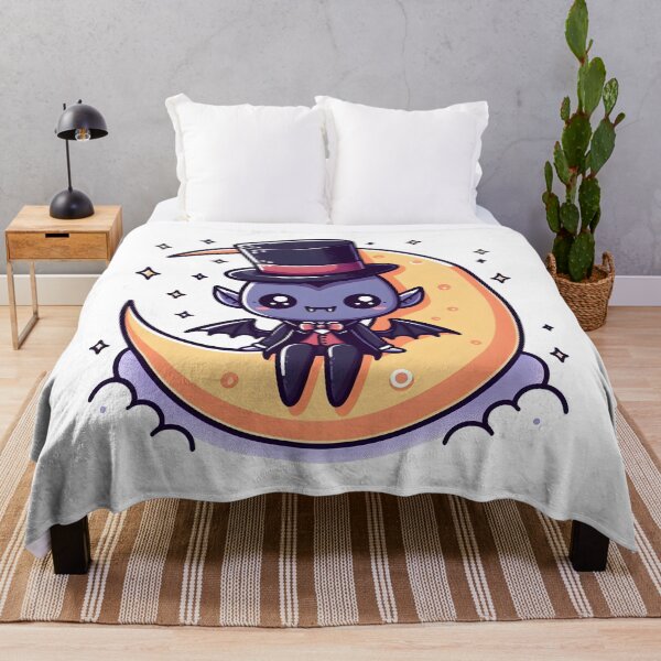 Item preview, Kawaii Whimsical Vampire With Top Hat designed and sold by CanvasCutie.