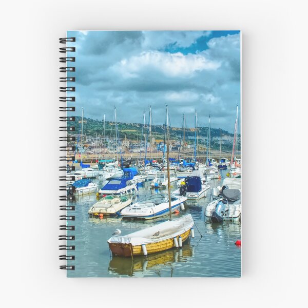Item preview, Lyme Regis Harbour  designed and sold by Alisonchambers2.