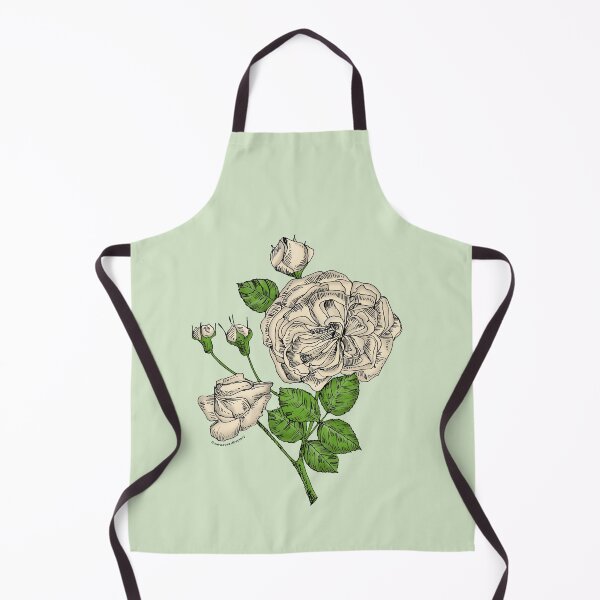 Item preview, Cream Rosette Rose Bloom Semi-Double 8-15 Petals In 2 Rows designed and sold by Rachael Taylor.