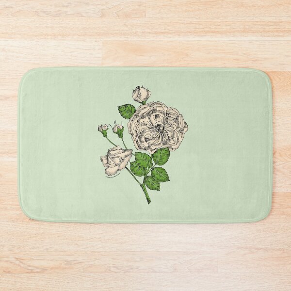 Item preview, Cream Rosette Rose Bloom Semi-Double 8-15 Petals In 2 Rows designed and sold by Rachael Taylor.