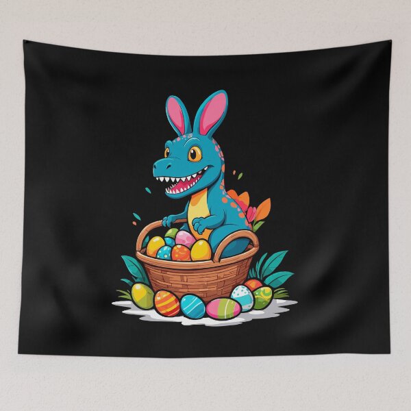 Item preview, Iconic Easter Dinosaur Easter Bunny designed and sold by LuminOrb.