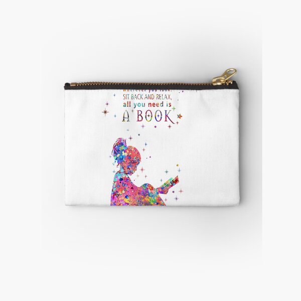 Item preview, Reader Girl, watercolor reader girl designed and sold by Rosaliartbook.