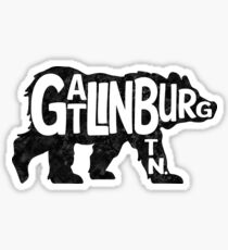 Pegatina Gatlinburg Tennessee Bear Great Smoky Mountains TN