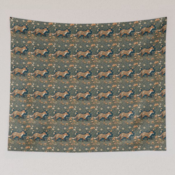 Item preview, William Morris Fox designed and sold by Tamas Das.