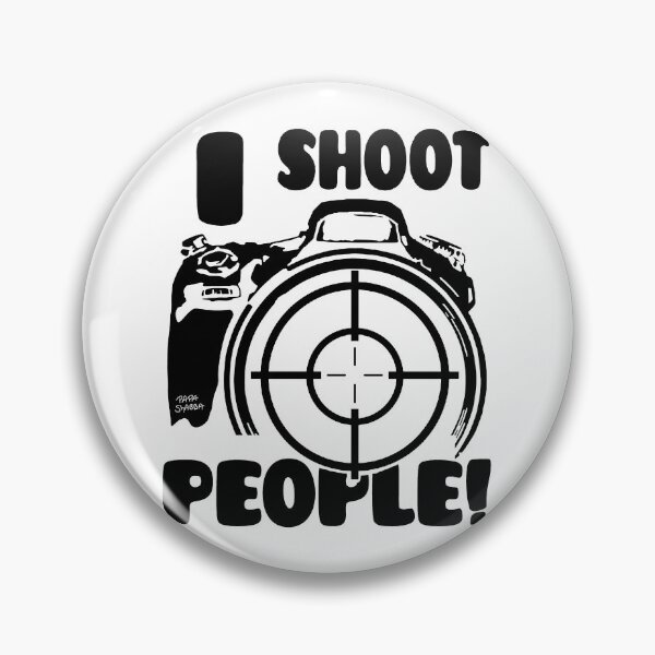 Item preview, I Shoot People; Photographer; designed and sold by StickerApe.