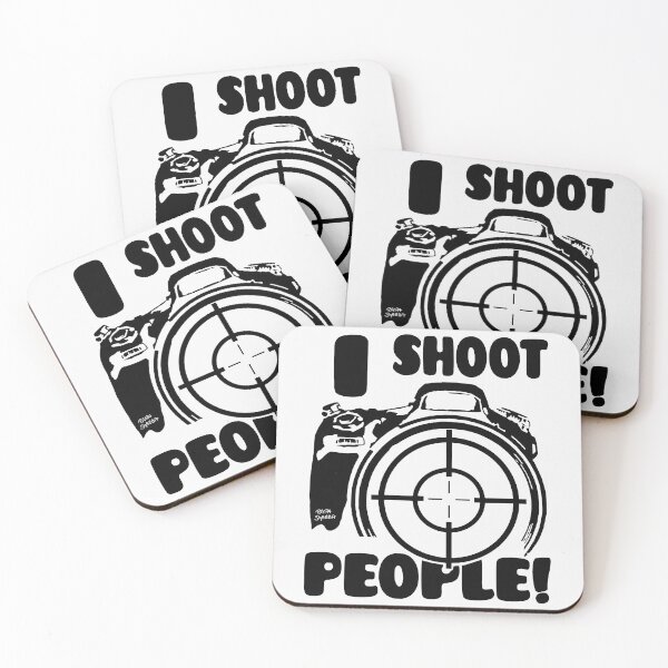 Item preview, I Shoot People; Photographer; designed and sold by StickerApe.