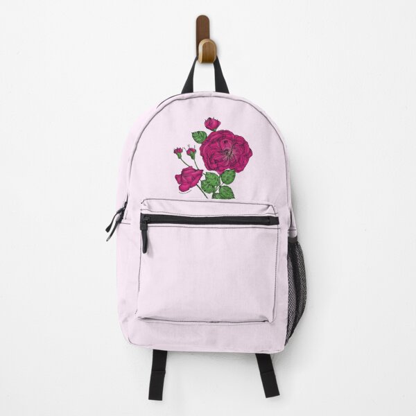 Item preview, Deep Pink Rosette Rose Bloom Semi-Double 8-15 Petals In 2 Rows designed and sold by Rachael Taylor.