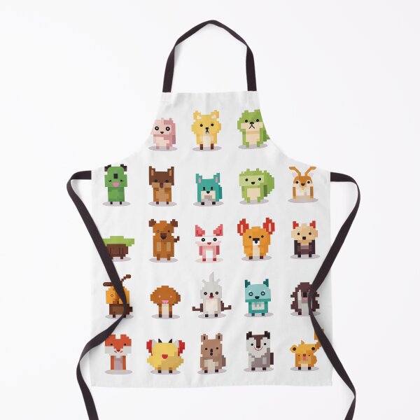 Item preview, style weird tiny pixelated animals designed and sold by filigreedigital.
