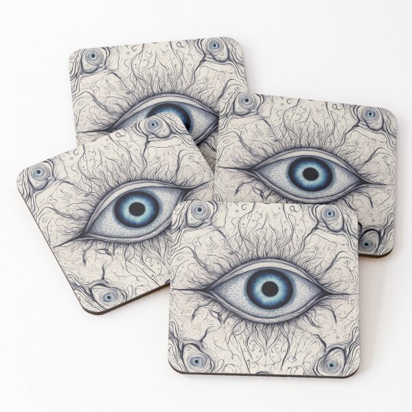 Item preview, Magickal Evil Eye, Digital Painting, Occult designed and sold by Burn-Ego.