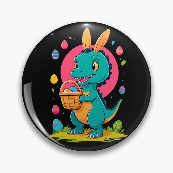 Item preview, Iconic Easter Dinosaur Easter Bunny designed and sold by LuminOrb.