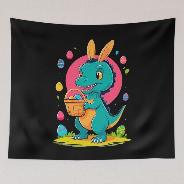 Item preview, Iconic Easter Dinosaur Easter Bunny designed and sold by LuminOrb.