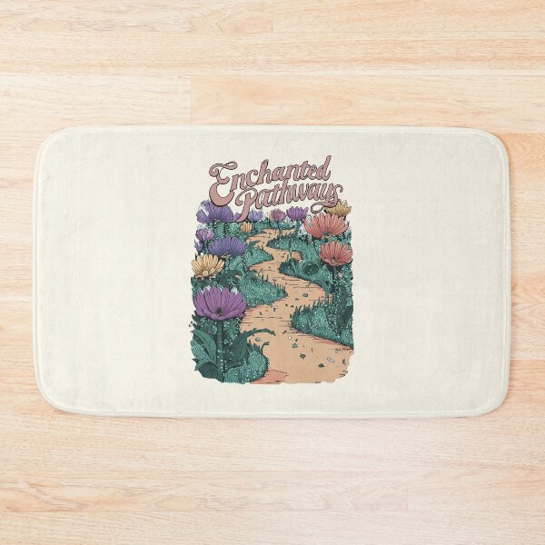 Item preview, Enchanted Pathways Floral Illustration designed and sold by RuyaFab.