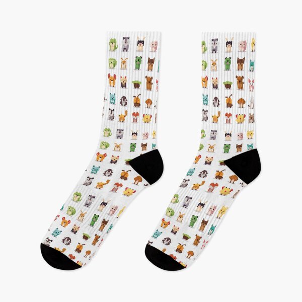 Item preview, style weird tiny pixelated animals designed and sold by filigreedigital.