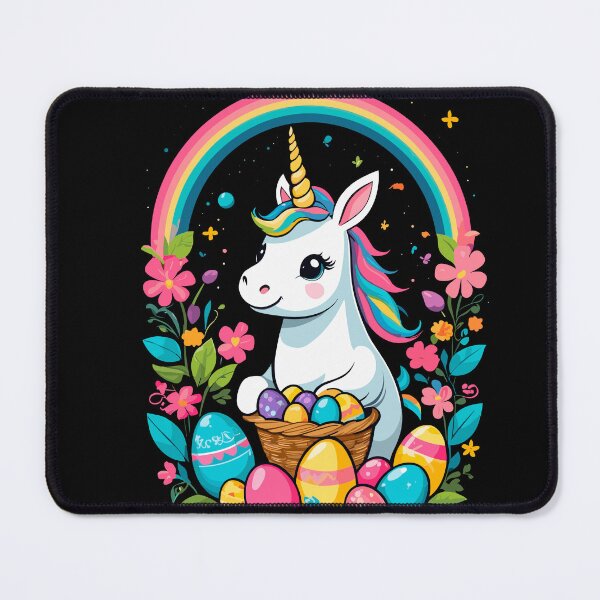 Item preview, Funny unicorn Easter bunny. Cute Easter unicorn designed and sold by LuminOrb.