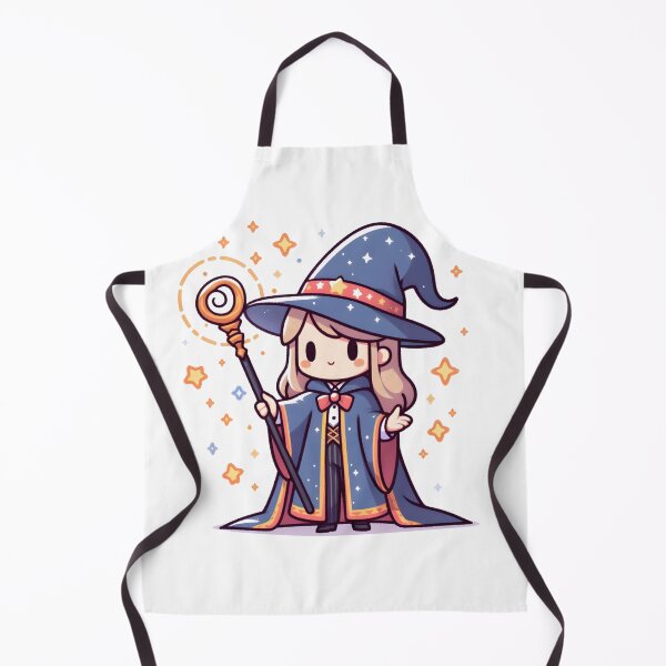Item preview, Kawaii Magician With Enchanted Cloak designed and sold by CanvasCutie.