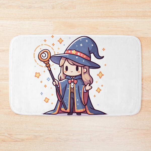 Item preview, Kawaii Magician With Enchanted Cloak designed and sold by CanvasCutie.