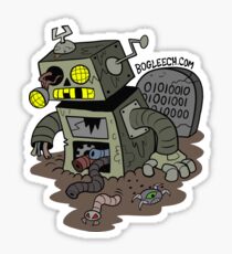 Zombie Robot Sticker
