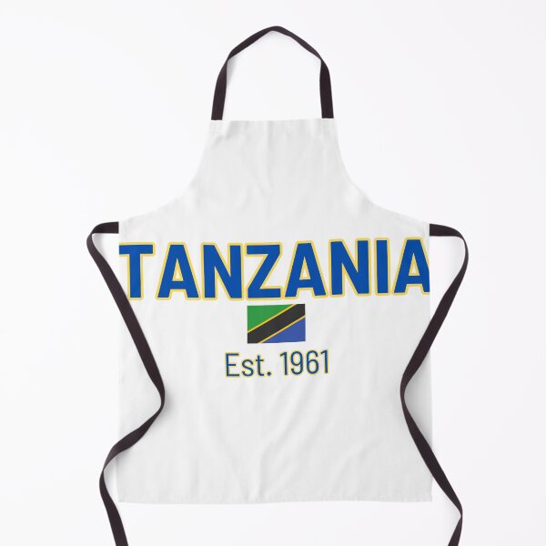 Item preview, Tanzania Established 1961 straight with flag designed and sold by Firikokoz.