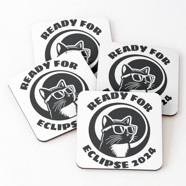 Item preview, Eclipse 2024 - Ready For Eclipse 2024 designed and sold by vintagebat.